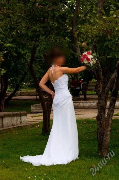 Лот: 1165021. Фото: 1. свадкбное платье 2000р цена последние... Другое (свадебная мода)