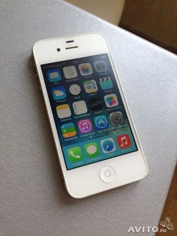 Лот: 3715413. Фото: 1. iPhone 4s white 32gb. Смартфоны