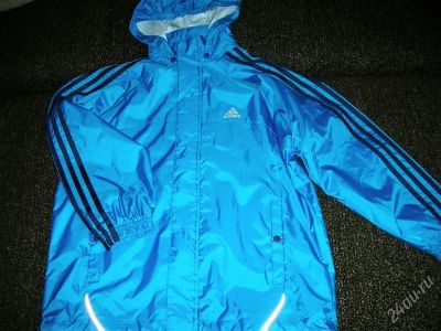 Лот: 1032010. Фото: 1. ветровка adidas (рост до 140см... Верхняя одежда