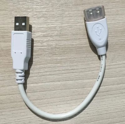 Лот: 15390190. Фото: 1. Удлинитель USB (20 см). Шлейфы, кабели, переходники