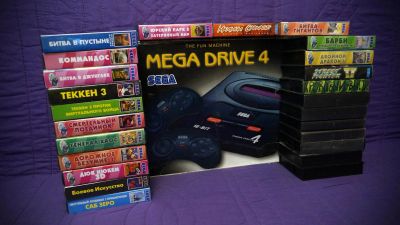Лот: 6872783. Фото: 1. Sega Mega Drive 4 [Сега] Из 2000-х... Игры для консолей