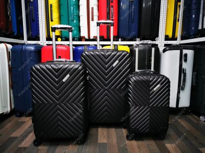 Лот: 15528043. Фото: 1. Чемодан Большой "New-Delhi" Чёрный... Чемоданы и сумки дорожные