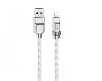 Лот: 20889725. Фото: 1. Кабель Hoco U113 Lightning - USB... Дата-кабели, переходники