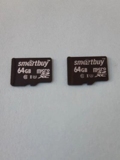 Лот: 20407286. Фото: 1. Micro SD SmartBuy 64 Gb (с рубля... Карты памяти