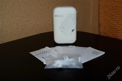 Лот: 2516442. Фото: 1. HTC Desire C white + новый чехол... Смартфоны