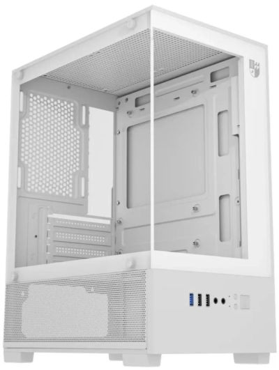 Лот: 18610862. Фото: 1. Корпус аквариум Micro-ATX .Белый... Корпуса, блоки питания