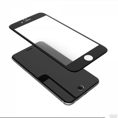 Лот: 15236449. Фото: 1. Защитное 3D стекло iphone 6 Чёрное... Защитные стёкла, защитные плёнки