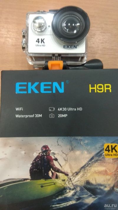 Лот: 9283245. Фото: 1. EKEN H9R wifi экшн-камера с пультом... Экшн камеры