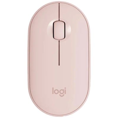 Лот: 22220967. Фото: 1. Мышь Logitech M350, розовая. Клавиатуры и мыши