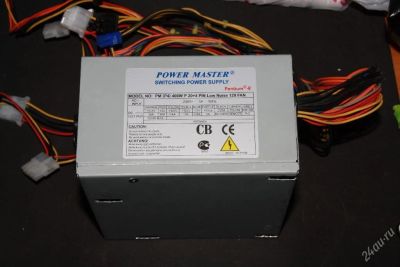 Лот: 60315. Фото: 1. Блок питания 400W Power Master... Красноярск