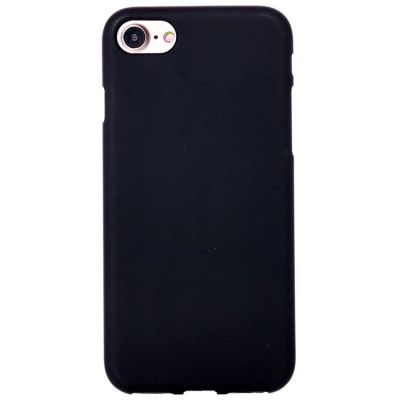 Лот: 11074283. Фото: 1. Чехол iPhone 7\8 (black)Силикон... Чехлы, бамперы