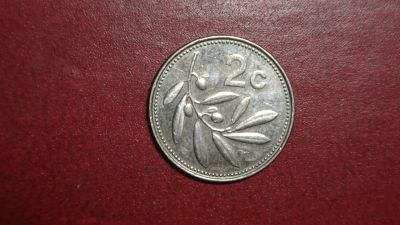 Лот: 25064336. Фото: 1. Мальта 2 цента 2004. Европа