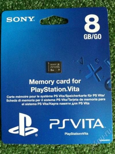 Лот: 1658779. Фото: 1. Карта памяти PS Vita Memory Card... Карты памяти