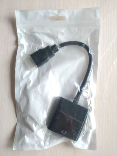 Лот: 19352110. Фото: 1. Переходник VGA to HDMI. Шлейфы, кабели, переходники