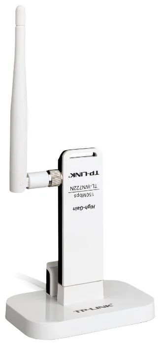 Лот: 4133300. Фото: 1. Wi-Fi - адаптер TP-LINK TL-WN722NC... WiFi, Bluetooth адаптеры