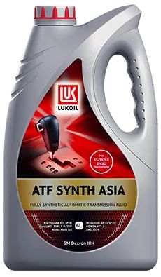 Лот: 19113775. Фото: 1. Лукойл ATF SYNTH ASIA, 1 л полностью... Масла, жидкости