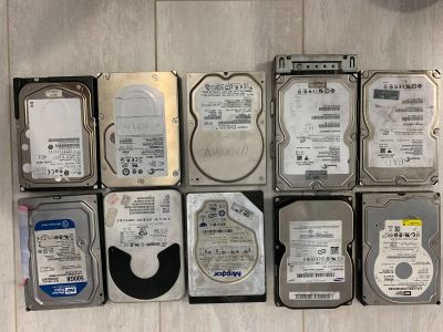 Лот: 17349338. Фото: 1. Жесткие диски 10 шт ≈ 1,6 TB. Жёсткие диски (HDD)