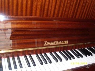 Лот: 115540. Фото: 1. Немецкое пианино ZIMMERMANN в... Клавишные