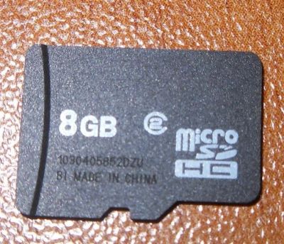 Лот: 1304858. Фото: 1. Карта памяти microSD 8 Гб..... Карты памяти