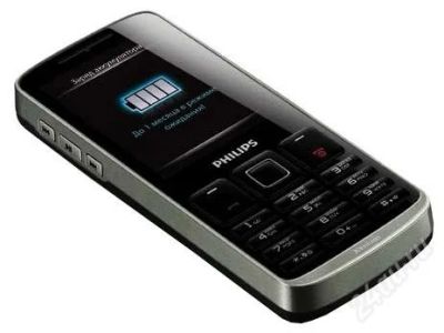 Лот: 2354162. Фото: 1. Сотовый телефон Philips X325 Silver... Кнопочные мобильные телефоны