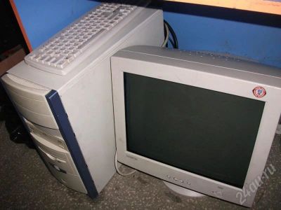 Лот: 661471. Фото: 1. Проц 1.8, оперативка 1G, Видюха... Компьютеры в сборе