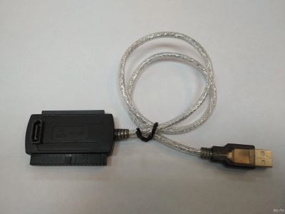 Лот: 15388375. Фото: 1. Кабель USB - Sata+IDE (подключение... Шлейфы, кабели, переходники