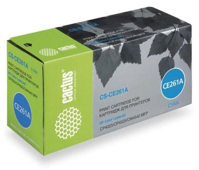 Лот: 5181068. Фото: 1. Картридж лазерный Cactus CS-CE261A... Картриджи, расходные материалы