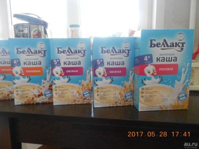 Лот: 9749118. Фото: 1. Детские молочные каши. Белакт... Крупы, сыпучие продукты