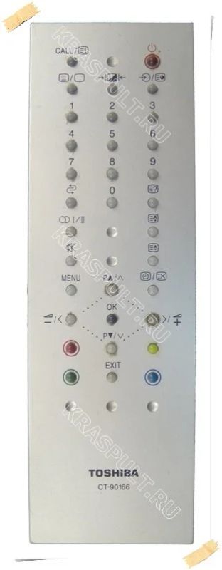 Лот: 15907627. Фото: 1. Пульт TOSHIBA CT-90166. Пульты ДУ