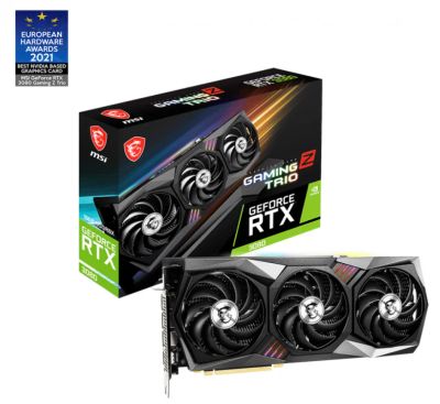 Лот: 18163087. Фото: 1. MSI GeForce RTX 3080 Gaming Z... Видеокарты