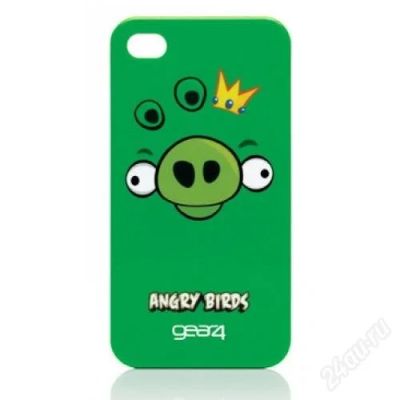 Лот: 2512290. Фото: 1. Накладка Gear4 Angry Birds для... Чехлы, бамперы