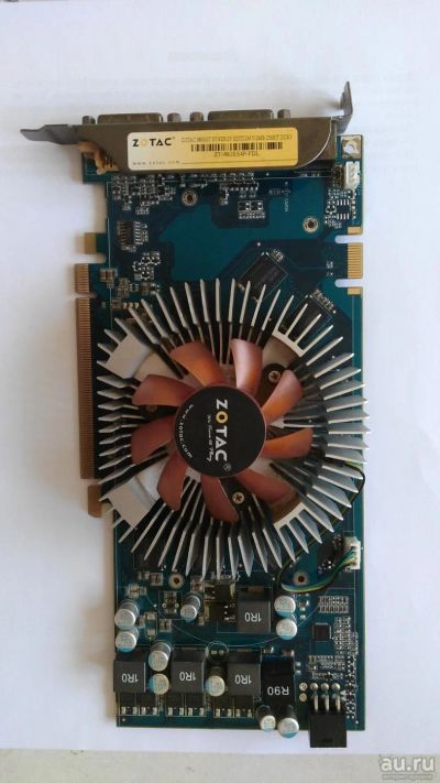 Лот: 9852215. Фото: 1. ZOTAC 9800GT 512mb 256bit DDR3... Видеокарты