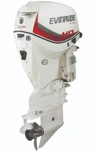Лот: 25209259. Фото: 1. 2х-тактный лодочный мотор EVINRUDE... Лодочные моторы