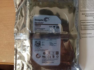 Лот: 4070092. Фото: 1. Жесткий диск SATA-3 1Tb Seagate... Жёсткие диски (HDD)
