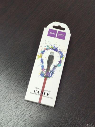 Лот: 15261798. Фото: 1. USB кабель HOCO U31 Benay Lightning... Шнуры, кабели, разъёмы