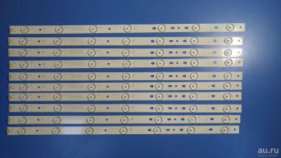 Лот: 15789545. Фото: 1. 0033 LED String Strip LCD набор... Запчасти для телевизоров, видеотехники, аудиотехники