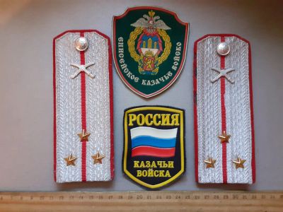 Лот: 25770433. Фото: 1. погоны+шевроны старшего лейтенанта... Нашивки, шевроны, погоны