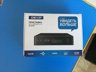 Лот: 13532323. Фото: 1. Приставки для цифрового ТВ. Цифровое, спутниковое ТВ