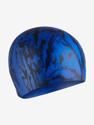 Лот: 25687533. Фото: 1. Шапочка для плавания Speedo, Синий. Другое (спортивная одежда)