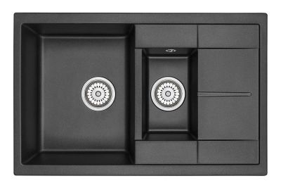 Лот: 23669351. Фото: 1. Мойка врезная с крылом GRANULA... Мойки кухонные