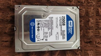 Лот: 17314719. Фото: 1. WD 250GB Рабочий | Быстрые Торги... Жёсткие диски (HDD)