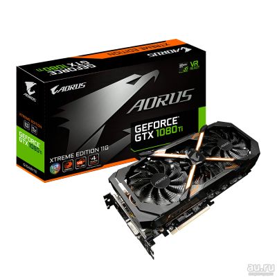 Лот: 17327243. Фото: 1. AORUS GeForce® GTX 1080 Ti Xtreme... Видеокарты