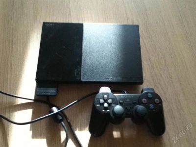 Лот: 1335351. Фото: 1. Playstation 2 90008, Чипованная. Игровые приставки, консоли
