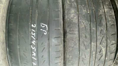 Лот: 16721038. Фото: 1. 215/45 R17 Bridgestone MY-01 пара... Шины