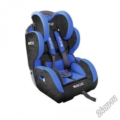 Лот: 4917220. Фото: 1. Автокресло Sparco F 700 K синее. Детские автокресла