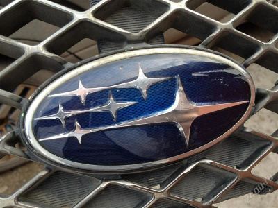 Лот: 2122990. Фото: 1. Шильдик SUBARU FORESTER оригинальный... Кузов