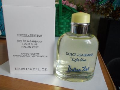 Лот: 15604346. Фото: 1. Light Blue Italian Zest Homme... Мужская парфюмерия