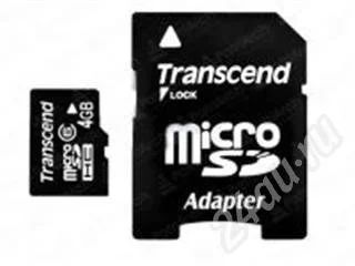 Лот: 13987. Фото: 1. MicroSD HC 4GB class6. Красноярск