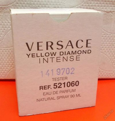 Лот: 5739853. Фото: 1. Парфюмированная вода Versace Yellow... Женская парфюмерия