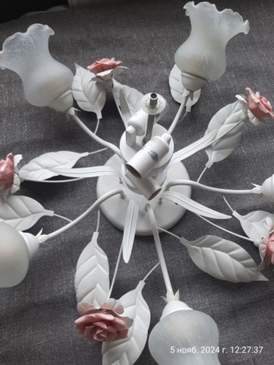 Лот: 24578957. Фото: 1. Люстра потолочная ART floristica. Люстры, потолочные и подвесные светильники